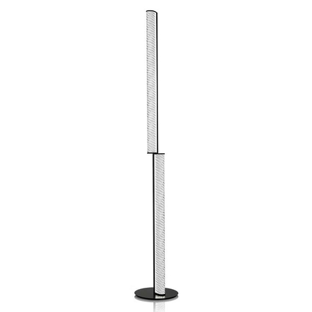 Lampa podłogowa Slamp MODULA BLACK - PLISSÉ TWISTED MODFM00DPB000TW000EU czarny