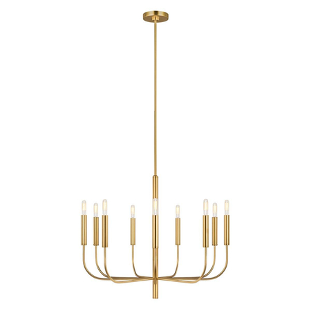 Żyrandol Elstead Lighting Brianna mosiądz FE-BRIANNA9-BB