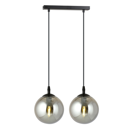 Lampa wisząca COSMO 2 BL GRAFIT Emibig 712/2 czarny