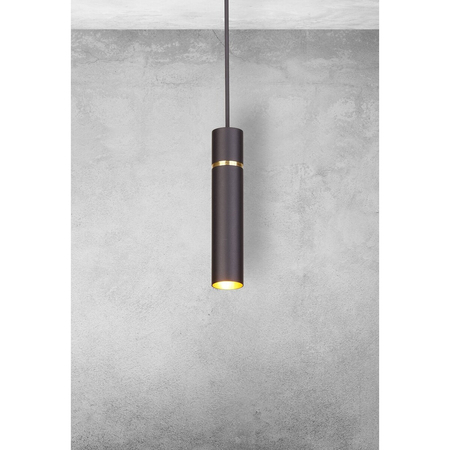 Milagro Lampa Wisząca LYNX 1xE14 MZ5002 CZARNY / ZŁOTY