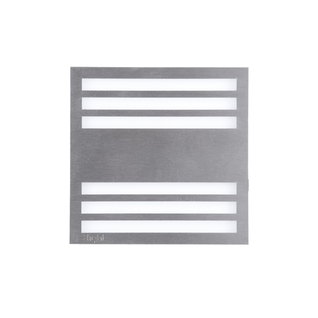 Eko-Light Oprawa schodowa PEPERS Barwa Zimna 6500K EKS0941 BIAŁY / SREBRNY