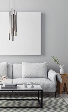 Lampa wisząca Maxlight P0206D chrom