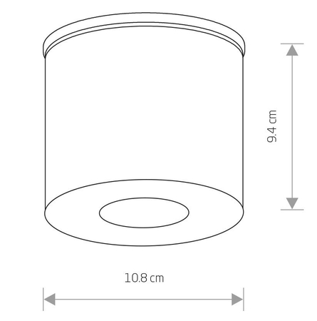 Lampa HEXA graphite 9565 Nowodvorski Lighting