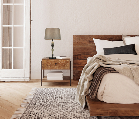 Lampa stołowa Italux Nerom TB-22374-BK Czarny mat