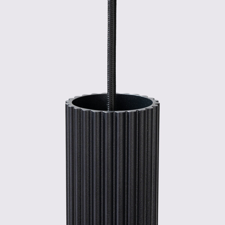 Sollux Lighting Lampa wisząca KARBON 1 czarny SL.1573