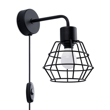 Sollux Lighting Kinkiet SUBA czarny SL.1164