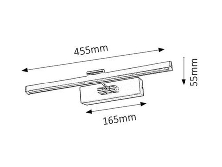 Kinkiet Rabalux Picture guard 3650 chrom