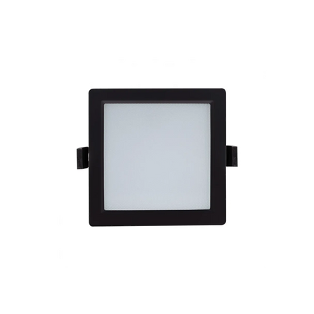 Lampa LED 15W New Aero Slim Kwadratowy 130 lm/W Mikropryzmatyczny (UGR17) Czarny