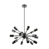 Lampa wisząca MANDI Zuma Line A8181-18-MBK czarny
