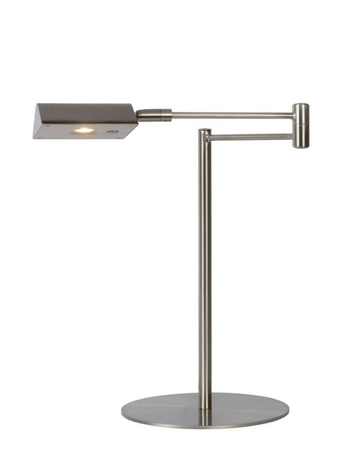 Lampa biurkowa Lucide NUVOLA 19665/09/12 srebrny