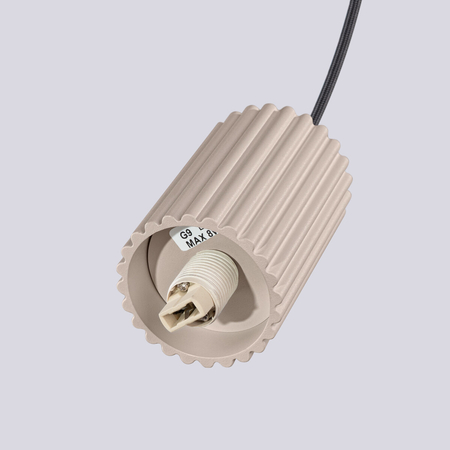 Sollux Lighting Lampa wisząca HALO 3P taupe SL.1745