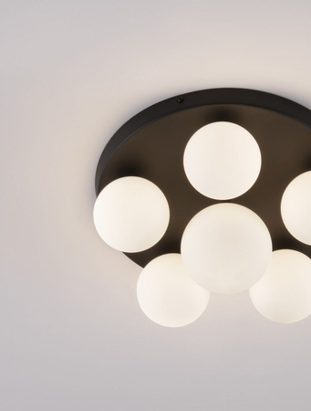 Lampa sufitowa Luces Exclusivas BAILA - czarny mat LE43379