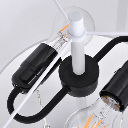 Light Prestige Lampa podłogowa Fogo biała 2xE27 LP-0304/2F WH