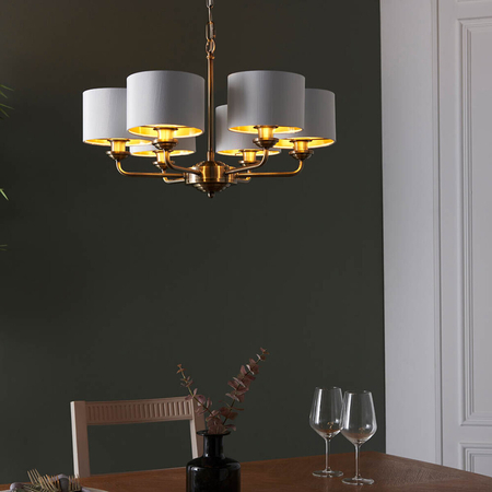 Endon Lighting Lampa wisząca 98936 mosiądz