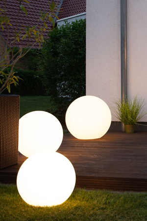 Kula LED Lampa zewnętrzna ogrodowa 2700K Biała ciepła Ø50 32418W biały