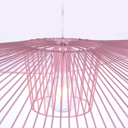 Lampa wisząca KAPELUSZ Kaja KP-21 RÓŻOWY
