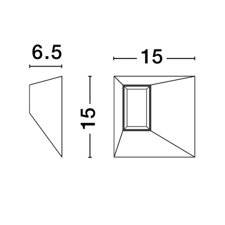 Reflektor Luces Exclusivas LE44262 biały