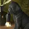 Lampa stołowa Endon Lighting Pug Puppy 107325 czarny