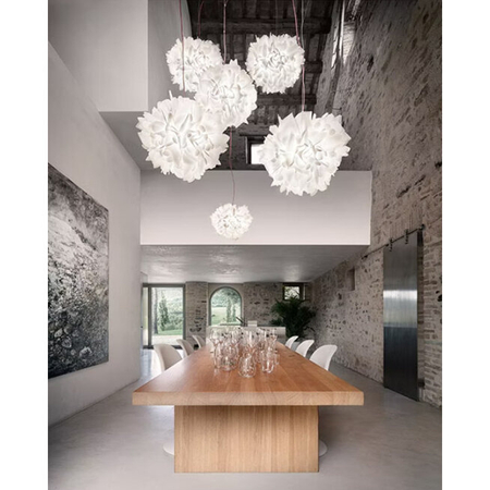 Lampa wisząca Slamp VELI - FOLIAGE - TRANSPARENT WIRE L VELSL00FLG01T00000EU