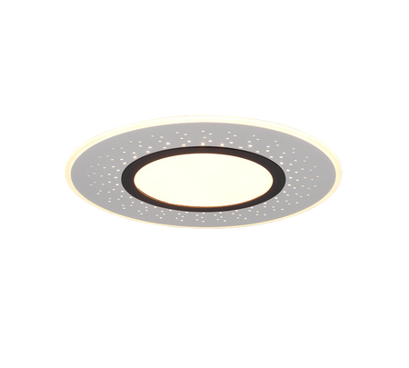 Lampa sufitowa Trio 626910307 czarny/srebrny