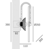 Cosmo Light Kinkiet MODENA W01821BR