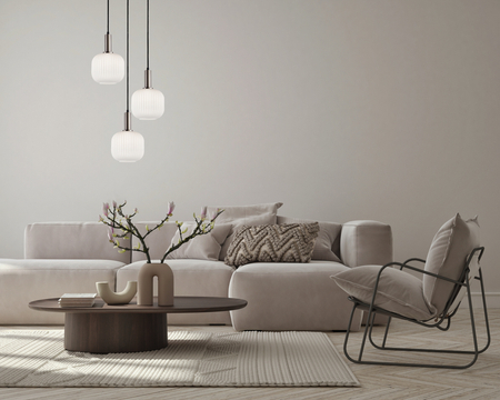 Lampa wisząca Italux Penzi PND-31981-3S-SC-WH Srebrny