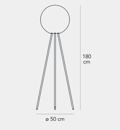 Lampa podłogowa Fontana Arte F289130150CBNE Prima Signora