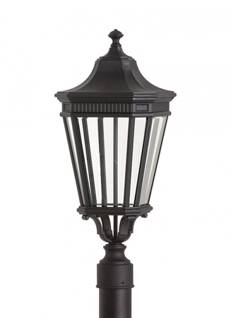 Lampa zewnętrzna Elstead Lighting Cotswold Lane czarny FE-COTSLN4-M-BK