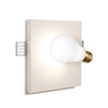 Kinkiet Slamp Idea IDEW000WHT000RD000EU wpuszczany biały/złoty