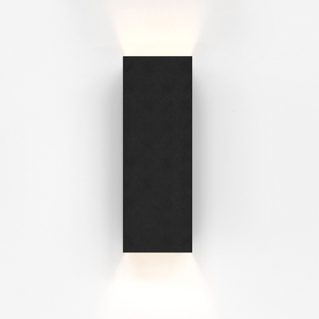 Kinkiet zewnętrzny Astro Oslo 255 LED 1298007 Czarny z Teksturą