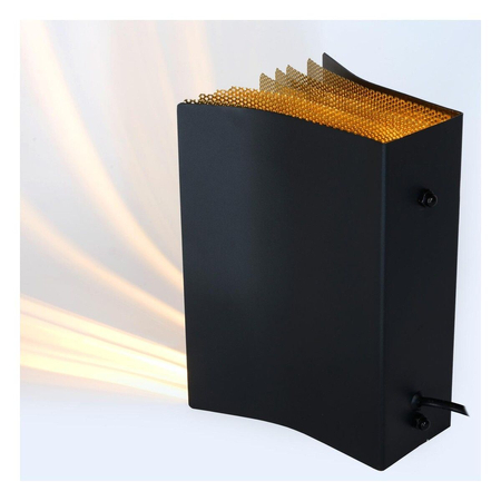 Lampa stołowa Lucide EXTRAVAGANZA LIVRET 78596/01/30 czarny/złoty