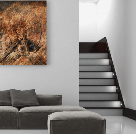 Oprawa schodowa led Skoff Bolero Czarna Biała ciepła IP20