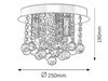Lampa sufitowa Rabalux Corinna 2615 chrom
