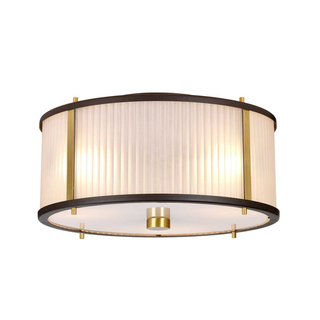 Lampa wisząca Elstead Lighting Corona czarny/mosiądz DL-CORONA-3P-BAB