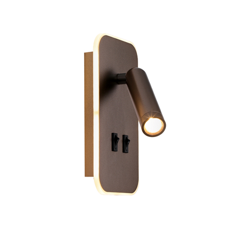 Kinkiet Italux WL-83957-1-CF Kawowy