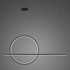 Lampa wisząca Linea No.2 B 80cm czarna 3k ściemnialna