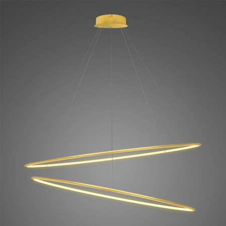 Lampa Ledowe Okręgi No.2 120cm 3k złota Dali