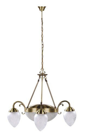 Żyrandol Rabalux Annabella 8633 brąz