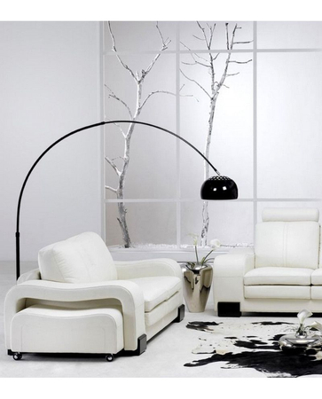 Lampa podłogowa Lumina Deco LDF-5508-B-BK Azzuro B1