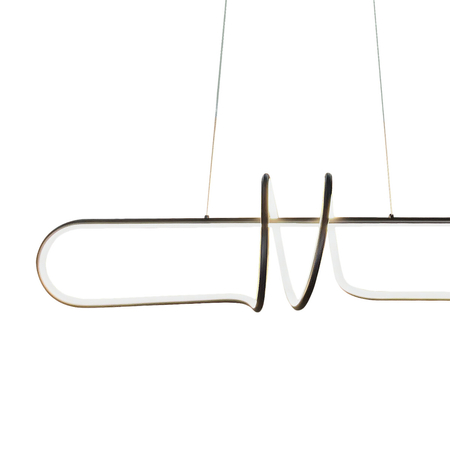 Milagro Lampa wisząca VERTIGO 54W LED 4000K ML1576 CZARNY