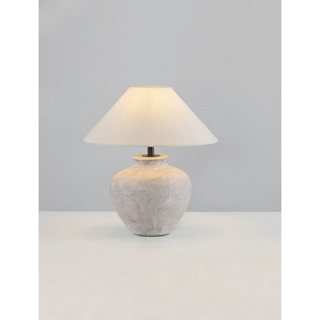 Lampa stołowa Luces Exclusivas BELUNCA LE45281 brązowy i odcienie brązu, beżowy