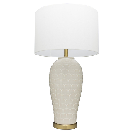 Cosmo Light Lampa stołowa MURCIA T01033BR-WH