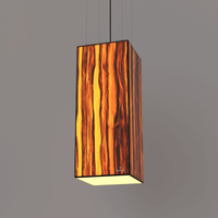 Lampa wisząca LED Wooden TIMBER Apple Wi-fi Control