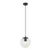 Lampa wisząca Italux Sarpo PND-58867-1S-BK Czarny