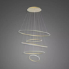 Lampa wisząca Ledowe Okręgi No.5 120cm 3k złota Dali