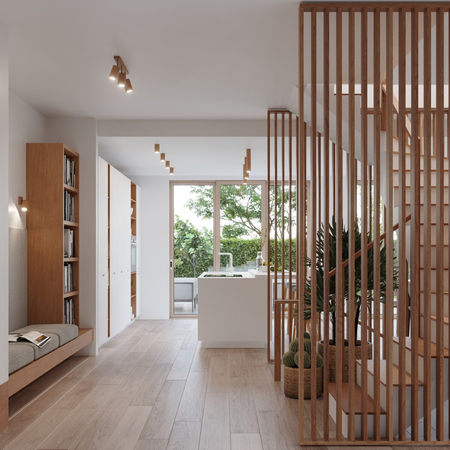 Sollux Lighting Plafon ZEKE 2 dąb SL.1029