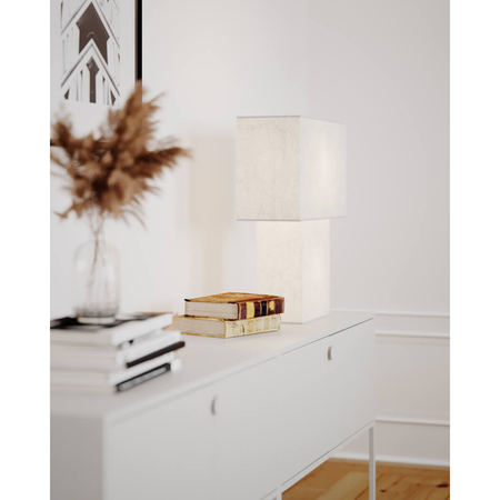 Lampa stołowa By Rydens iSquare H50 cm biała 4024610-5000