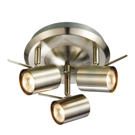 Lampa sufitowa Markslöjd HYSSNA 105486 mosiądz