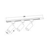 Milagro Zestaw Oprawa Tiger Track Biały 3xGU10 1m ML2127 BIAŁY