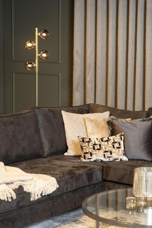 Lampa podłogowa Lucide TYCHO 45774/04/02 złoty